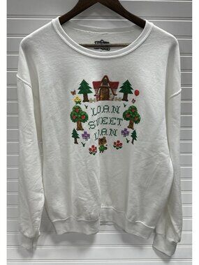 Animal Crossing “Loan Sweet Loan” Sweatshirt Women’s Size Large - Nintendo